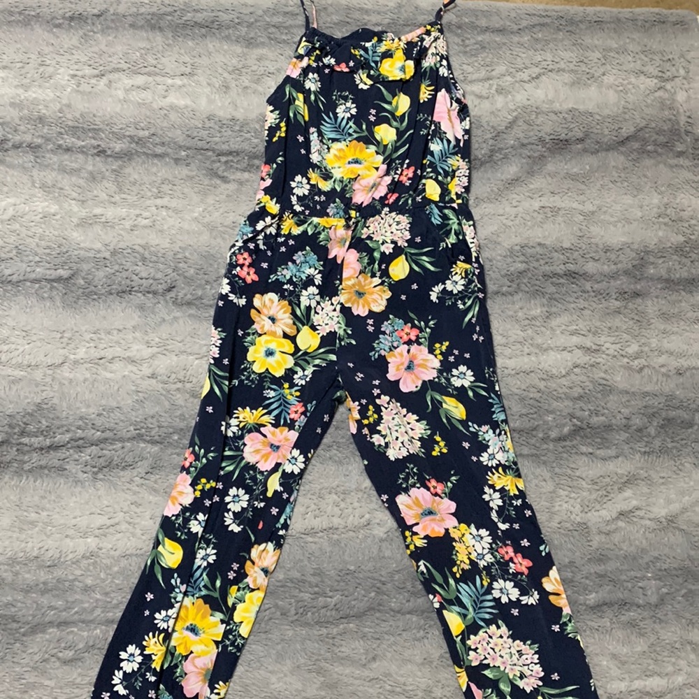 Girls pant romper.